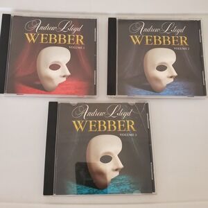Andrew Lloyd Webber Orlando Pops Orchestra CD Set Vol 1 2 3 Broadway Hits 2006